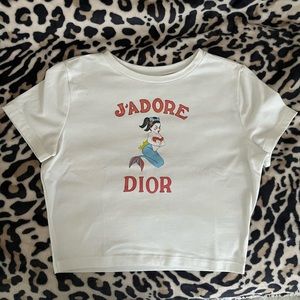 j’adore dior mermaid wild fable baby tee